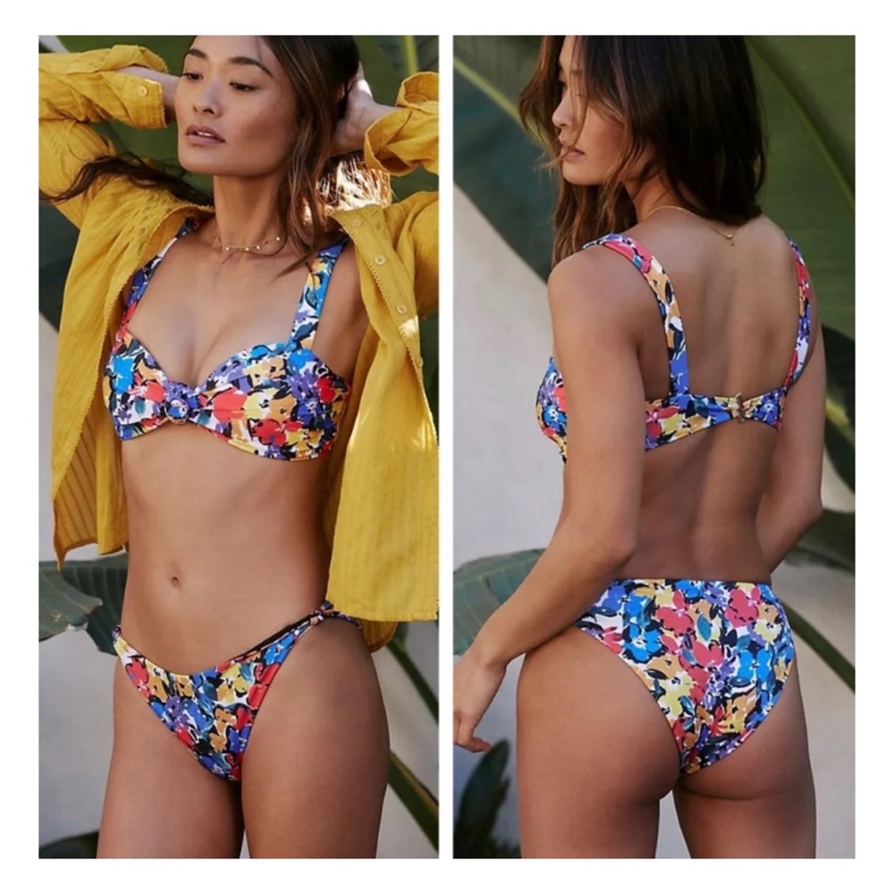 Beach Riot Floral Bikini Swimwear